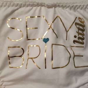 Victoria Secret bridal cheekini/petit bikini